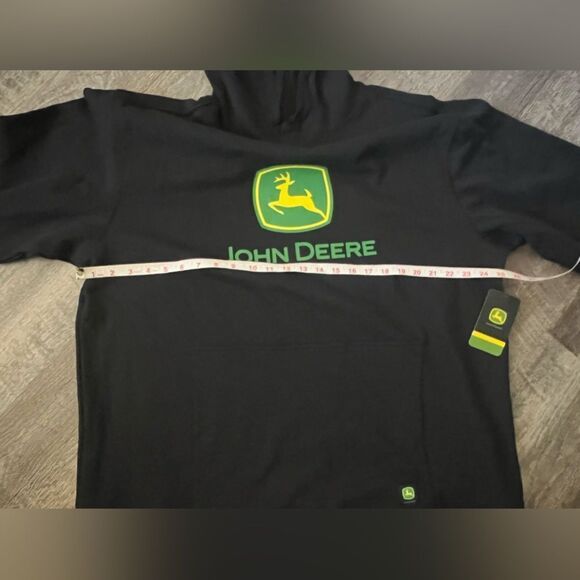 John Deere Core Graphic Logo Hoodie Black- Size XL - Picture 6 of 8